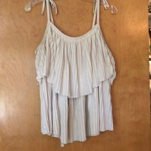 Cream tank top
